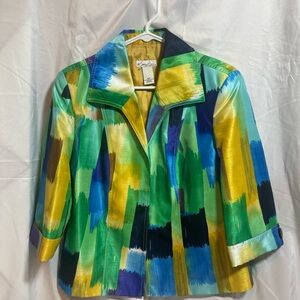 Colorful Tie-Dye Fabric